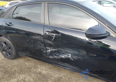 2021 Hyundai Elantra Sel from USA, damaged, VIN KMHLM4AG7MU096238